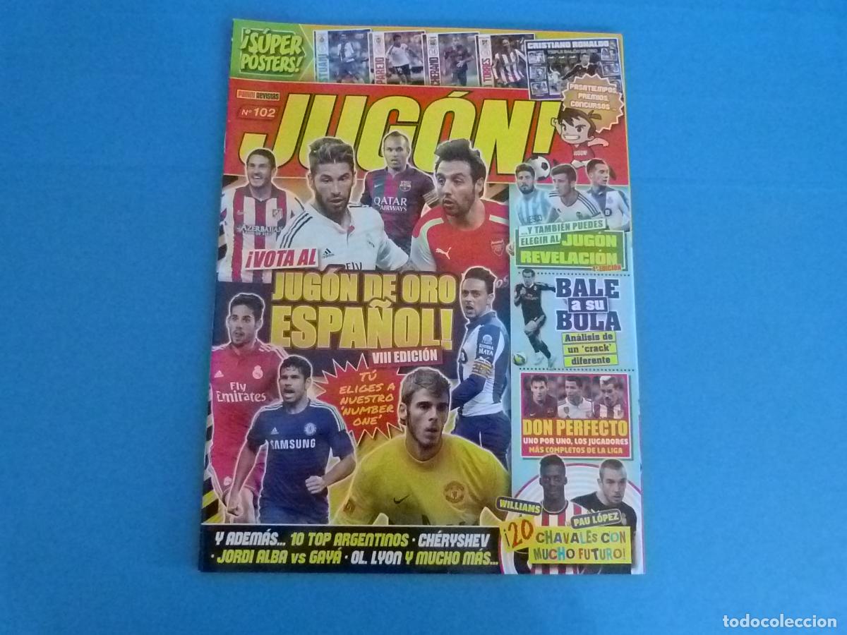 Coleccionismo deportivo: REVISTA JUG&Oacute;N CAZORLA BALE CRISTIANO RONALDO ALBA N&ordm; 102