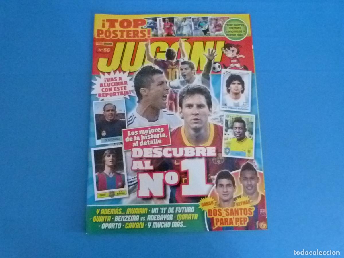 Coleccionismo deportivo: REVISTA JUG&Oacute;N MESSI CRISTIANO RONALDO MUNIAIN MORATA HIGUAIN N&ordm; 56