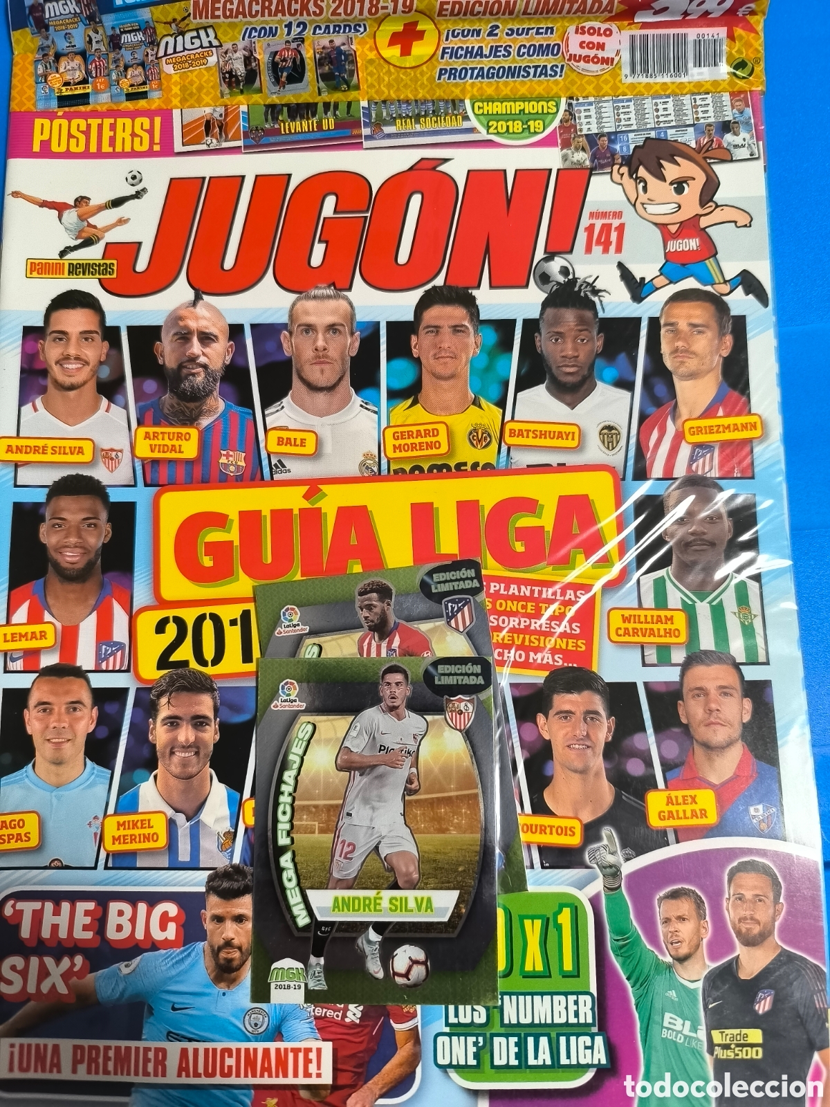 Collezionismo sportivo: Revista Jug&oacute;n. N&uacute;mero 141. Panini