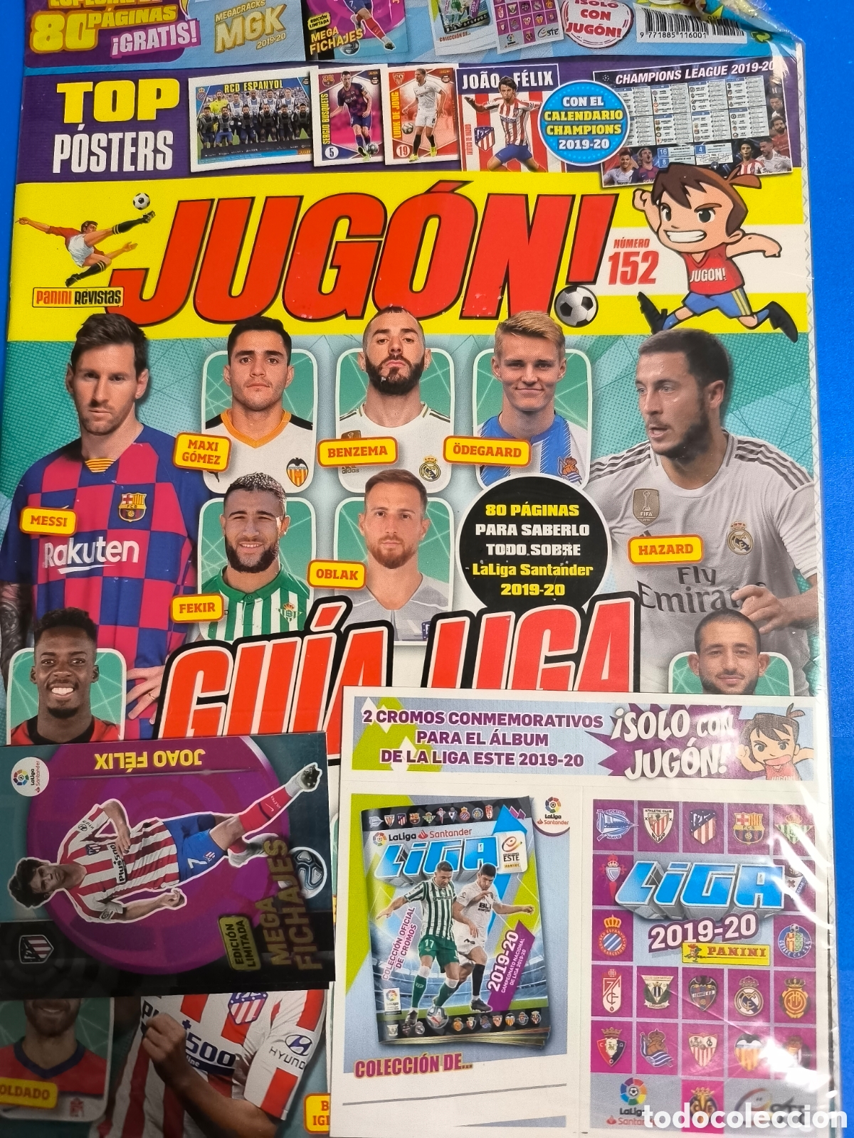 Collezionismo sportivo: Revista Jugon. N&uacute;mero 152. Panini