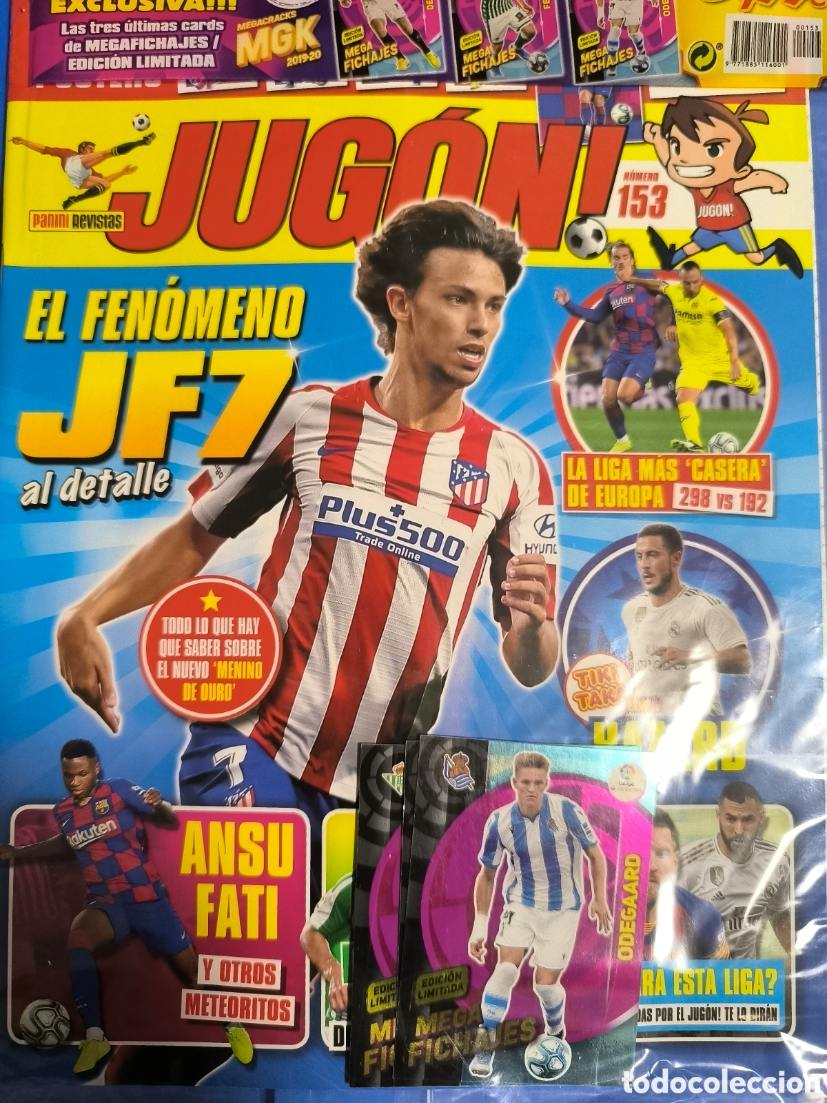 Collezionismo sportivo: Revista Jug&oacute;n. N&uacute;mero 153. Panini