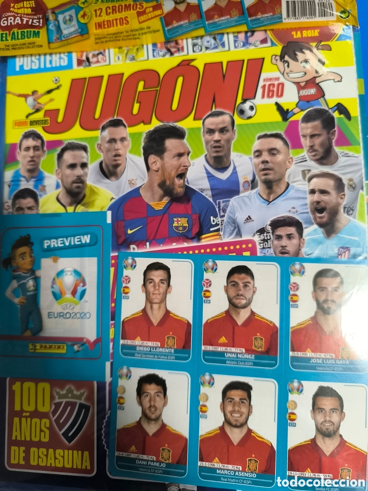 Collezionismo sportivo: Revista Jug&oacute;n. N&uacute;mero 160. Panini