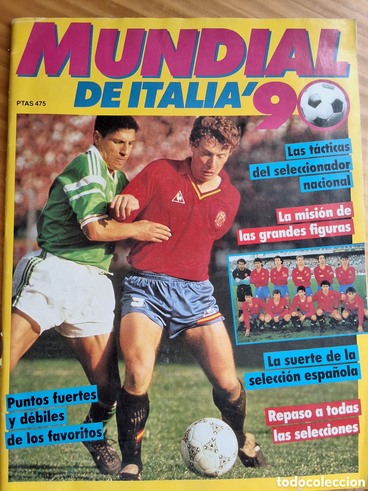 Collezionismo sportivo: Mundial de Italia 90 revista futbol monogr&aacute;fico