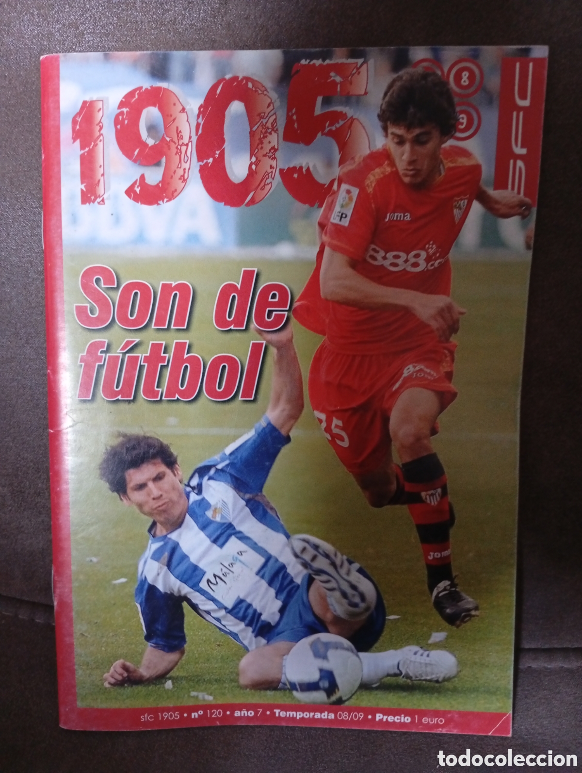 Collezionismo sportivo: Revista SFC Sevilla futbol club. Temporada 08 09. N&deg;120