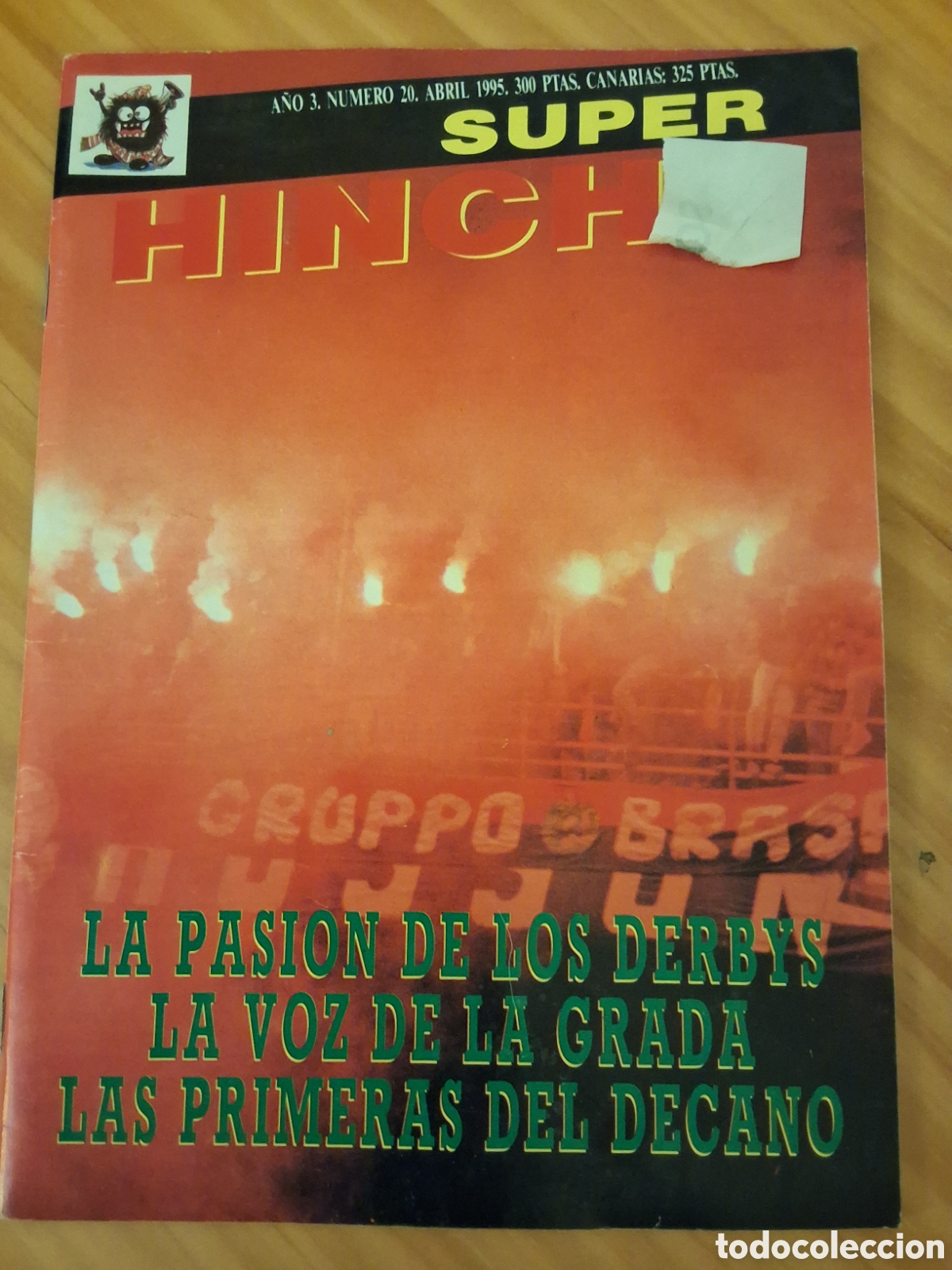 Sports collectibles: Super hincha revista futbol n&uacute;mero 20 a&ntilde;o 1995/4
