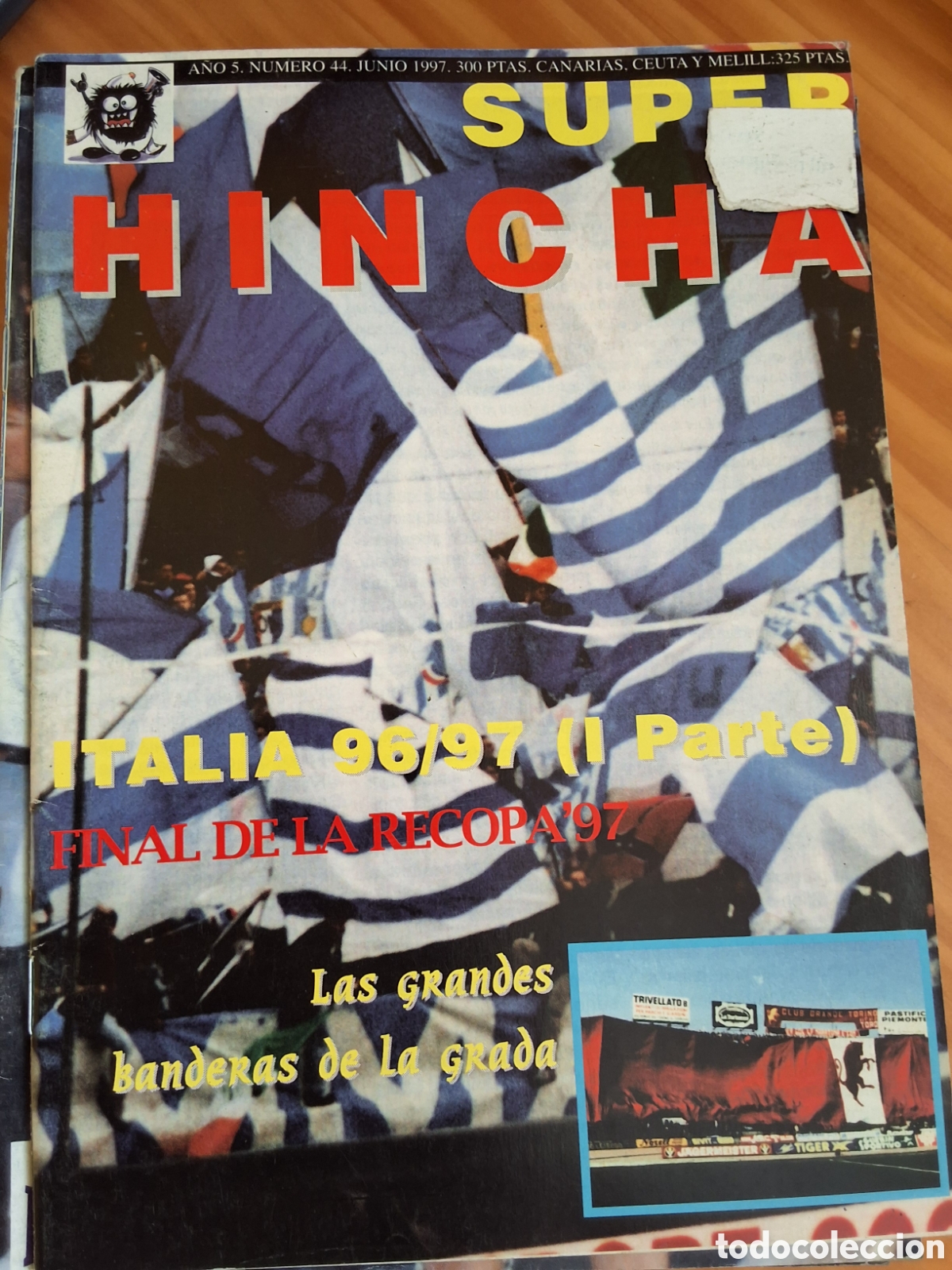 Collezionismo sportivo: Super hincha revista futbol n&uacute;mero 44 a&ntilde;o 1997/6