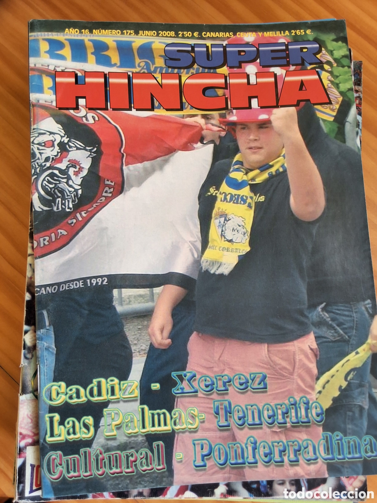 Collezionismo sportivo: Super hincha revista futbol n&uacute;mero 175 a&ntilde;o 2008/6