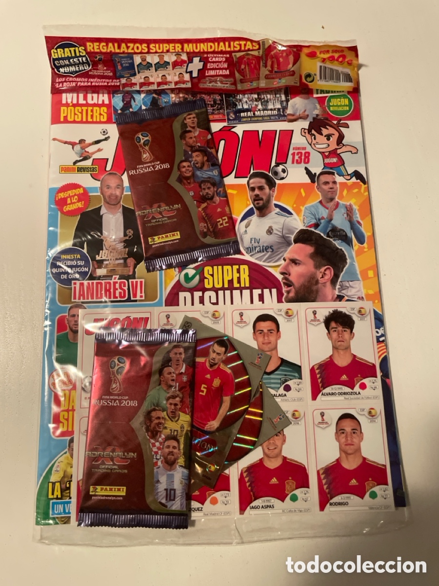 Collectionnisme sportif: Revista JUGON n&ordm; 138 PRECINTADA