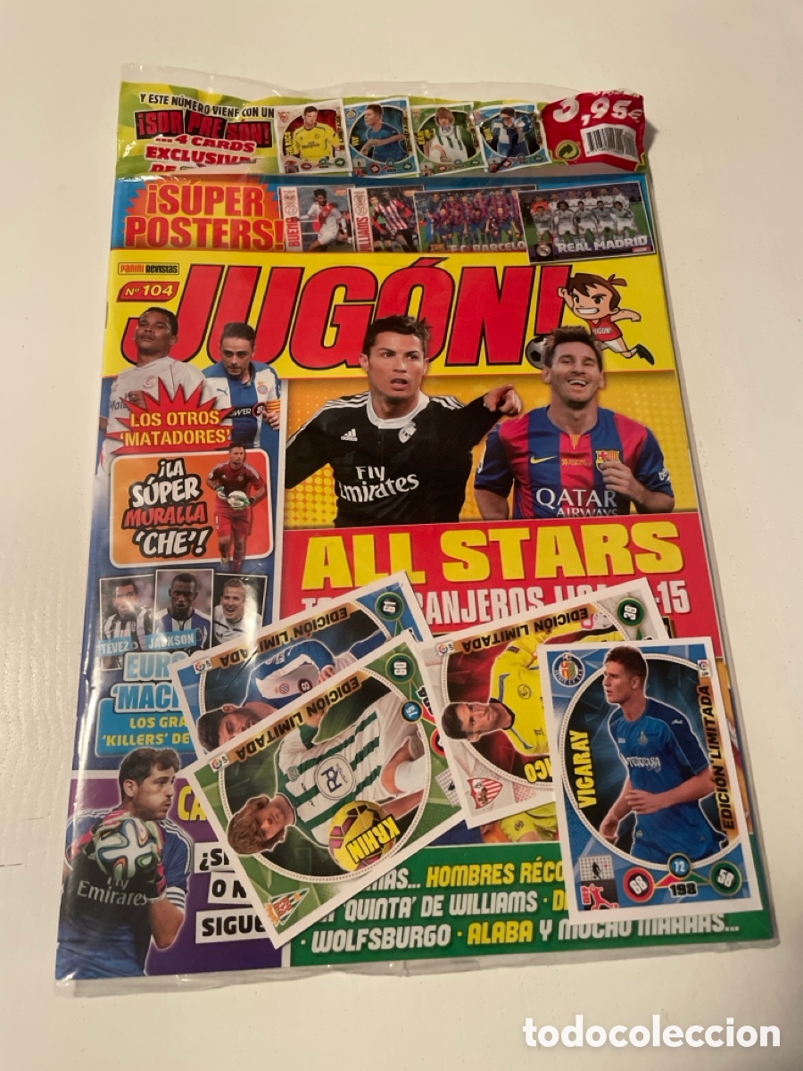 Collectionnisme sportif: Revista JUGON n&ordm; 104 PRECINTADA