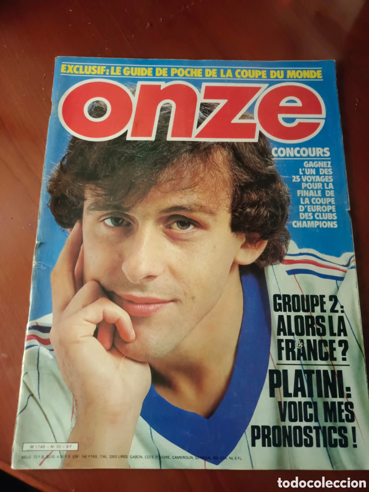 Coleccionismo deportivo: REVISTA ONZE N. 70. OCTUBRE 1981. 112 PAGINAS. INCLUYE GUIA ELIMINATORIAS MUNDIAL 1982. BUEN ESTADO
