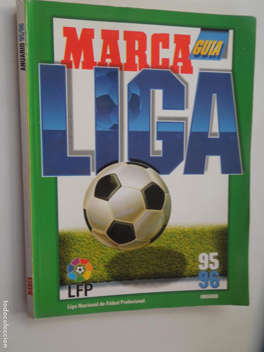 Coleccionismo deportivo: MARCA GUIA LIGA 95-96- ESPECIAL ANUARIO TEMPORADA