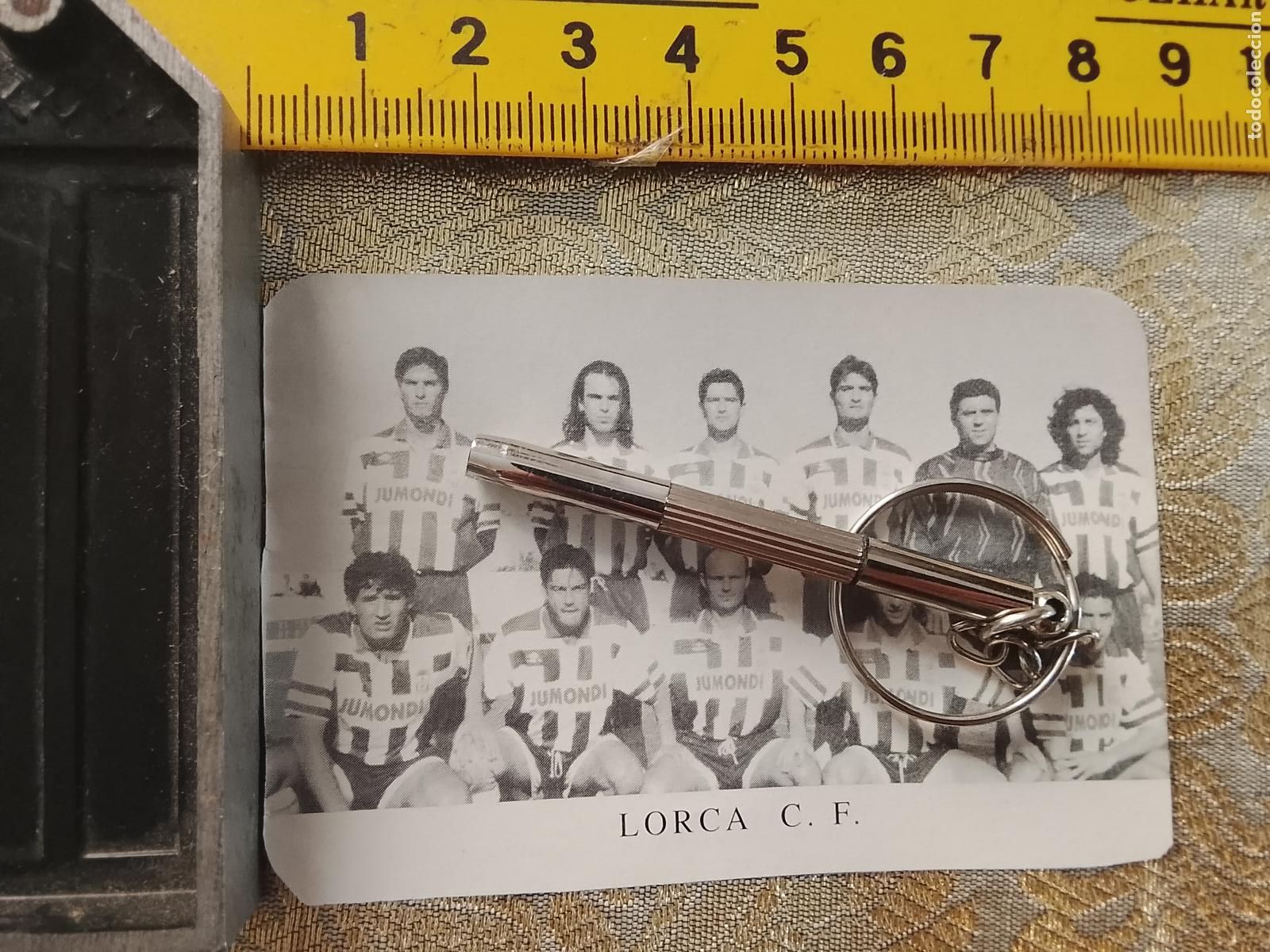 Coleccionismo deportivo: informacion deportiva peque&ntilde;a hoja futbol JUGADORES ALIENEACION EQUIPO CLUB LORCA