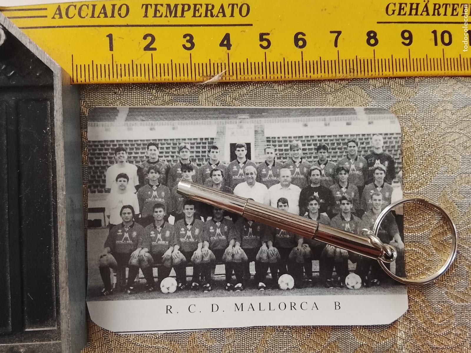 Collezionismo sportivo: informacion deportiva peque&ntilde;a hoja futbol JUGADORES ALIENEACION EQUIPO CLUB - MALLORCA B