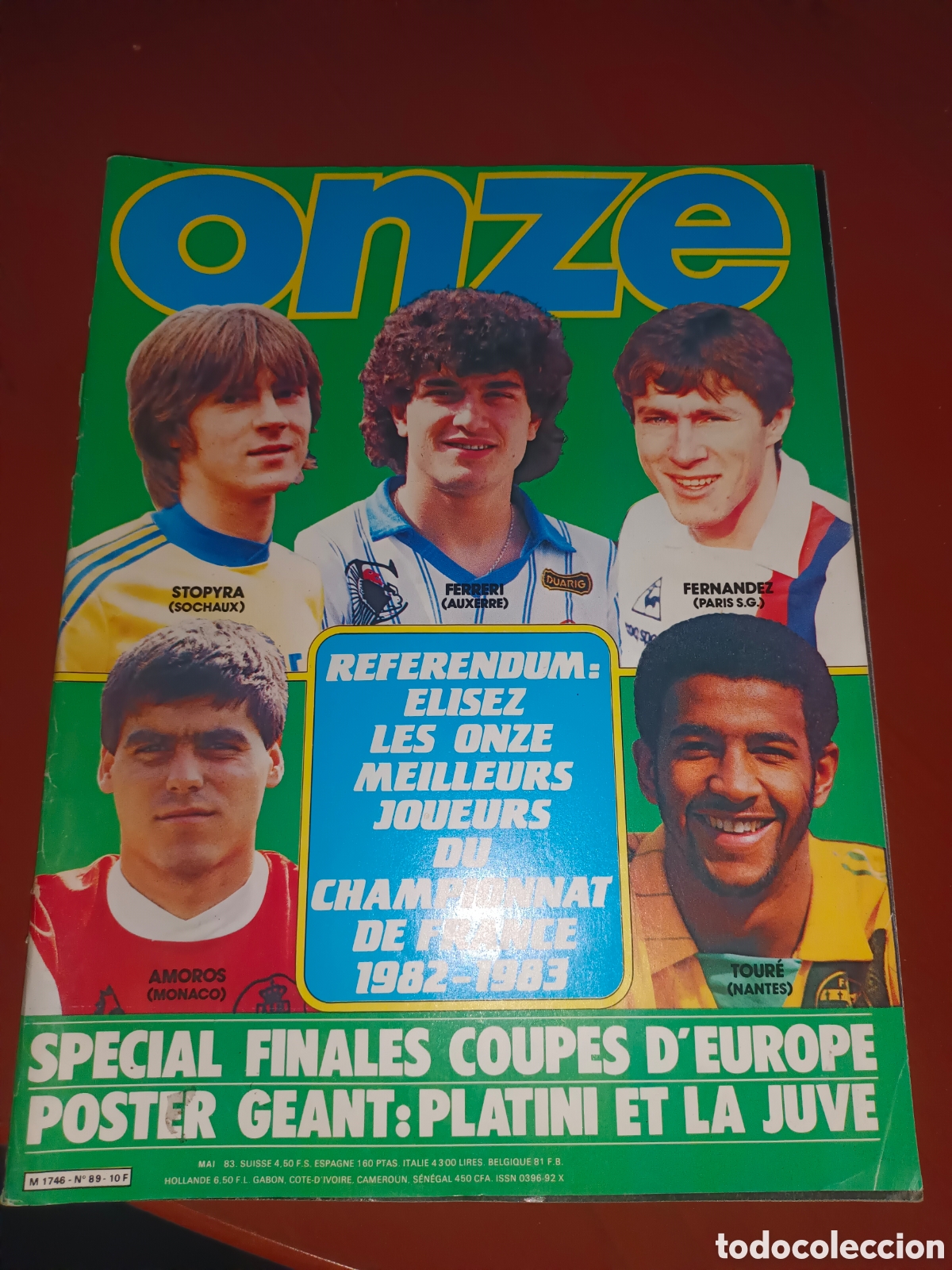 Collezionismo sportivo: REVISTA ONCE NUM 89. MAYO 1983. 106 PAGINAS.SIN POSTER. BUEN ESTADO.