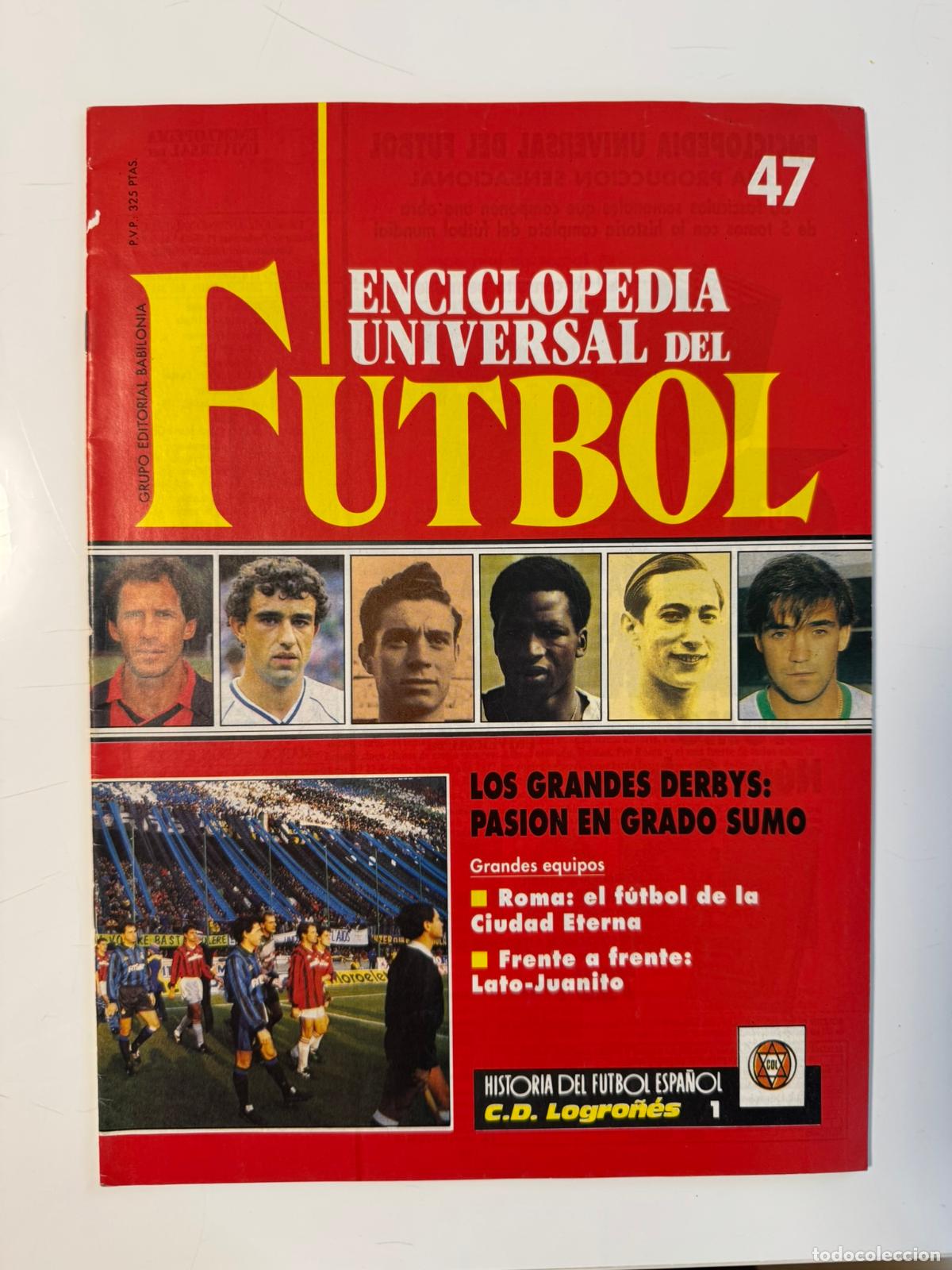 Coleccionismo deportivo: Enciclopedia Universal del F&uacute;tbol n&ordm; 47 (1991&ndash;92) &ndash; Fasc&iacute;culo completo con p&oacute;ster del Deportivo Alav