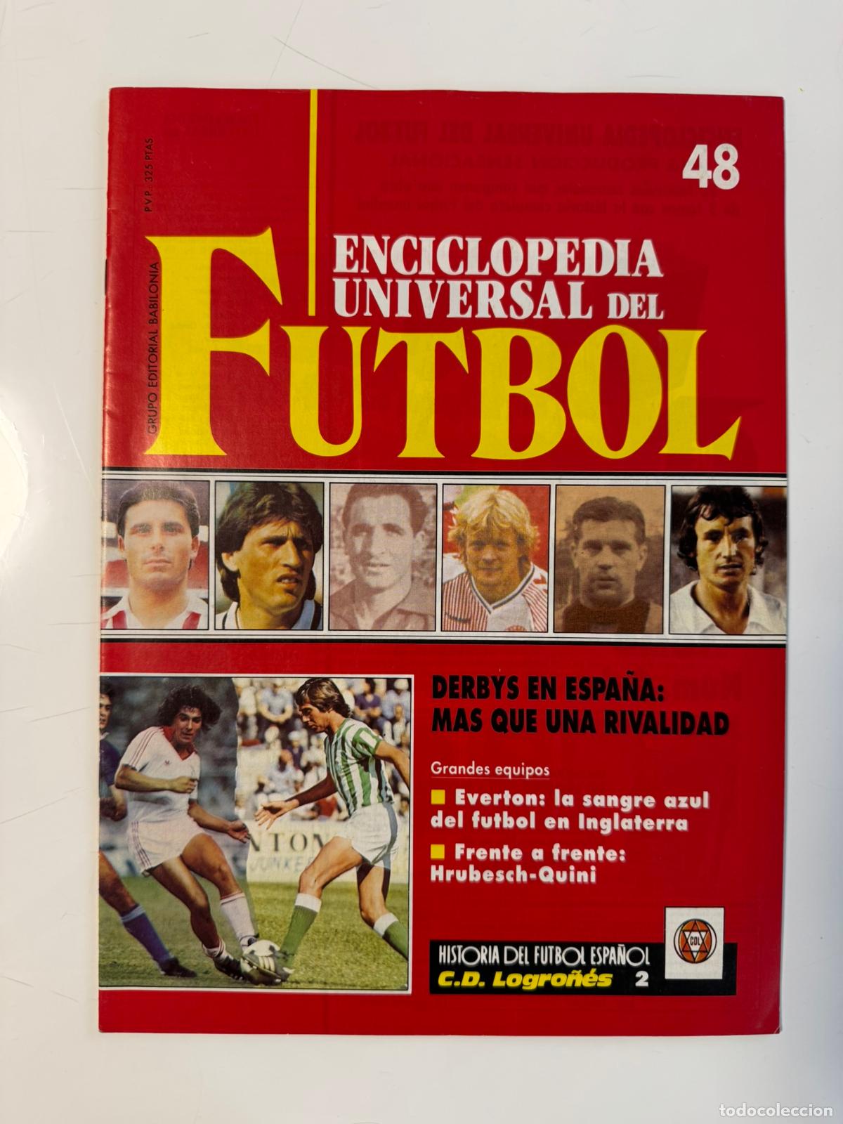 Coleccionismo deportivo: Enciclopedia Universal del F&uacute;tbol n&ordm; 48 (1991&ndash;92) &ndash; Fasc&iacute;culo completo con p&oacute;ster del Cartagena F.C.