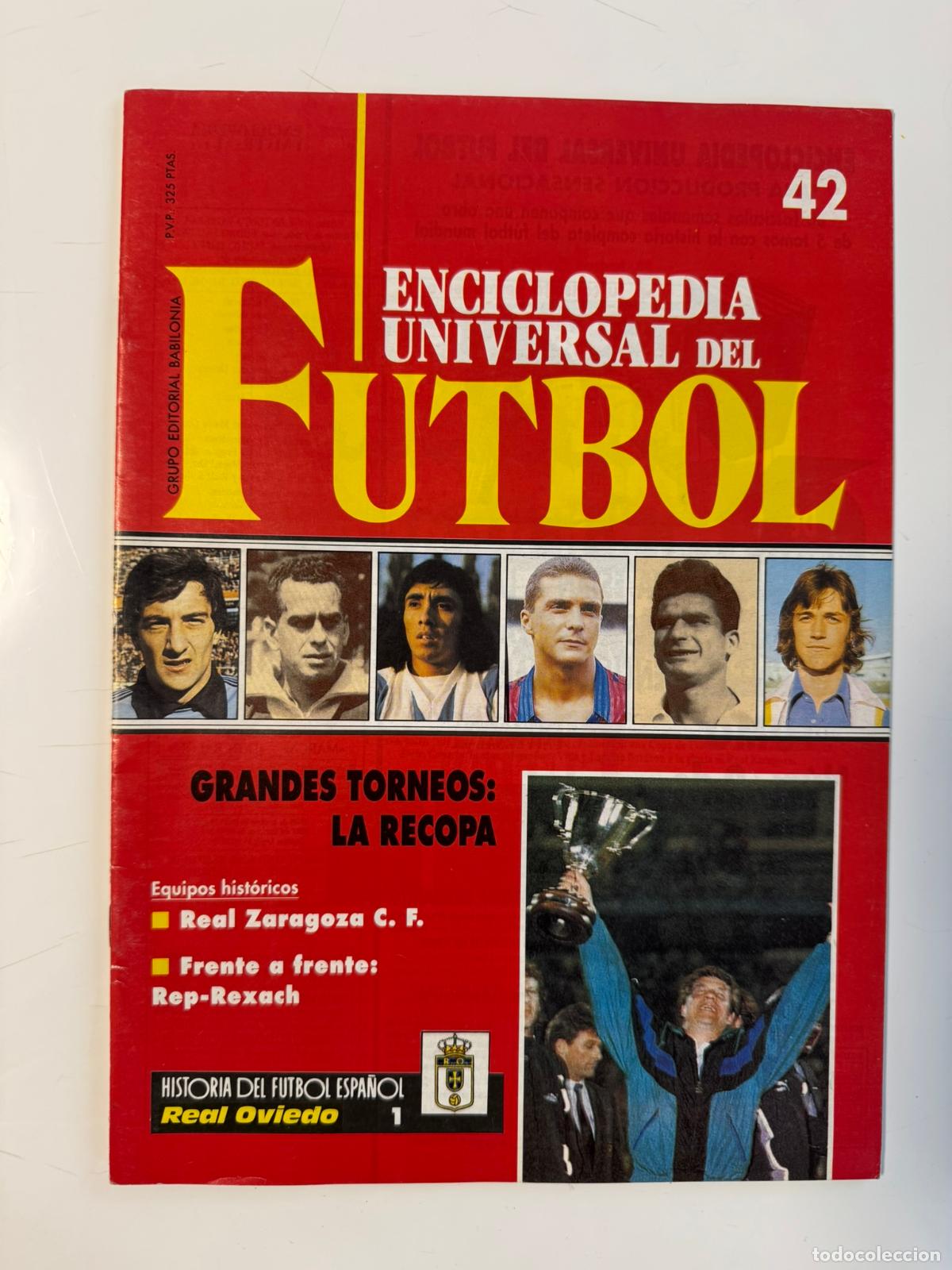 Coleccionismo deportivo: Enciclopedia Universal del F&uacute;tbol n&ordm; 42 (1991&ndash;92) &ndash; Fasc&iacute;culo completo con p&oacute;ster del Elche Club de