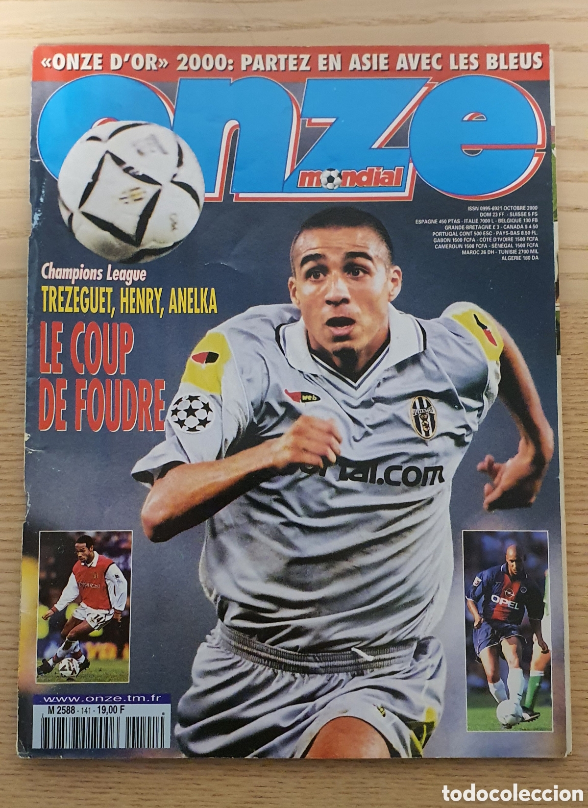Collezionismo sportivo: Onze Mondial octubre 2000