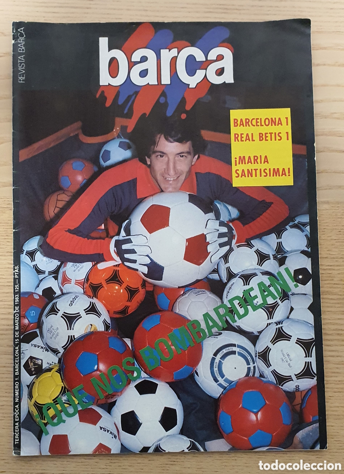 Collezionismo sportivo: Revista Bar&ccedil;a Tercera &Eacute;poca 1