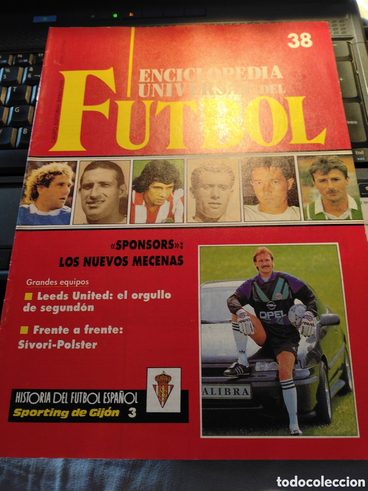 Coleccionismo deportivo: ENCICLOPEDIA UNIVERSAL DE FUTBOL - FASC&Iacute;CULO 37 - EDITORIAL BABILONIA 1991 - SIN POSTER.