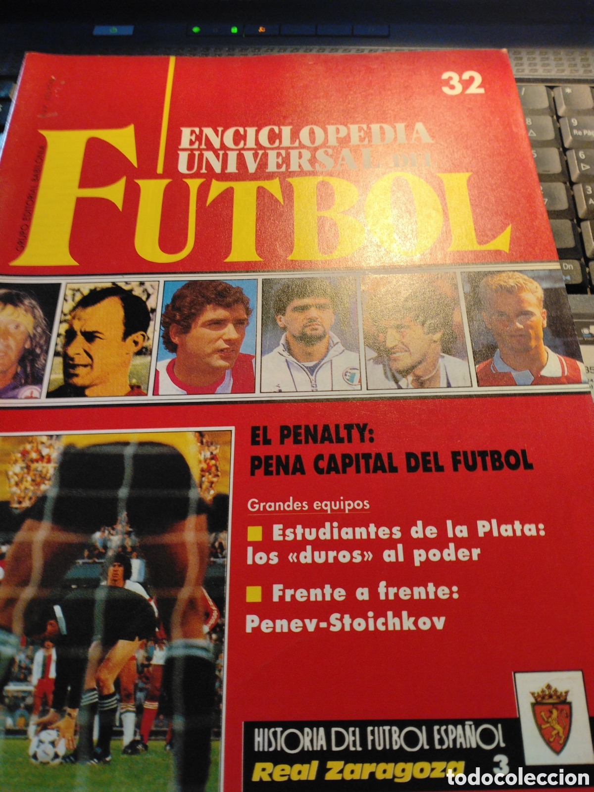 Coleccionismo deportivo: ENCICLOPEDIA UNIVERSAL DE FUTBOL - FASC&Iacute;CULO 31 - EDITORIAL BABILONIA 1991 - SIN POSTER.