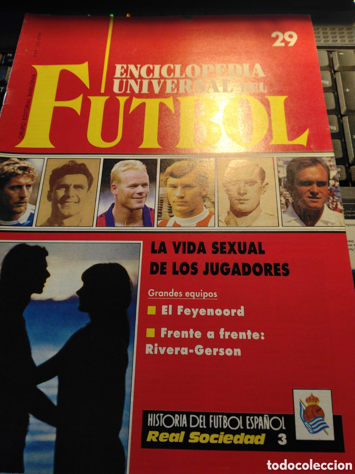 Coleccionismo deportivo: ENCICLOPEDIA UNIVERSAL DE FUTBOL - FASC&Iacute;CULO 28 - EDITORIAL BABILONIA 1991 - SIN POSTER.