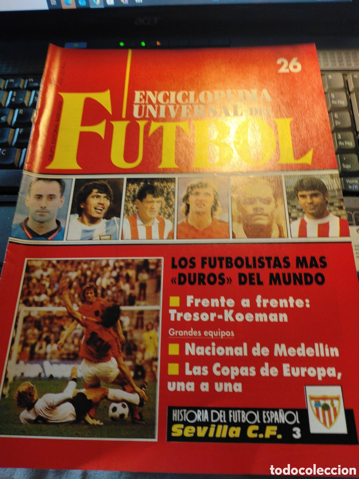 Coleccionismo deportivo: ENCICLOPEDIA UNIVERSAL DE FUTBOL - FASC&Iacute;CULO 25 - EDITORIAL BABILONIA 1991 - SIN POSTER.