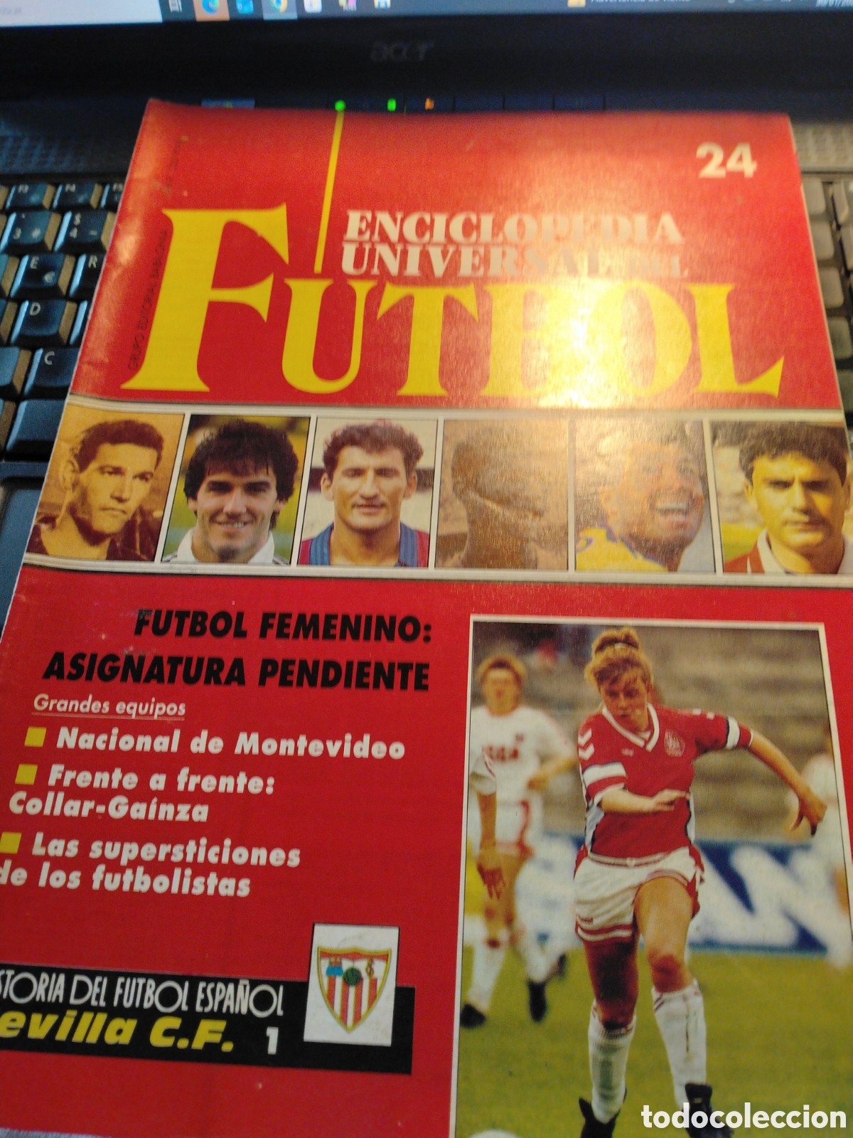 Coleccionismo deportivo: ENCICLOPEDIA UNIVERSAL DE FUTBOL - FASC&Iacute;CULO 23 - EDITORIAL BABILONIA 1991 - SIN POSTER.