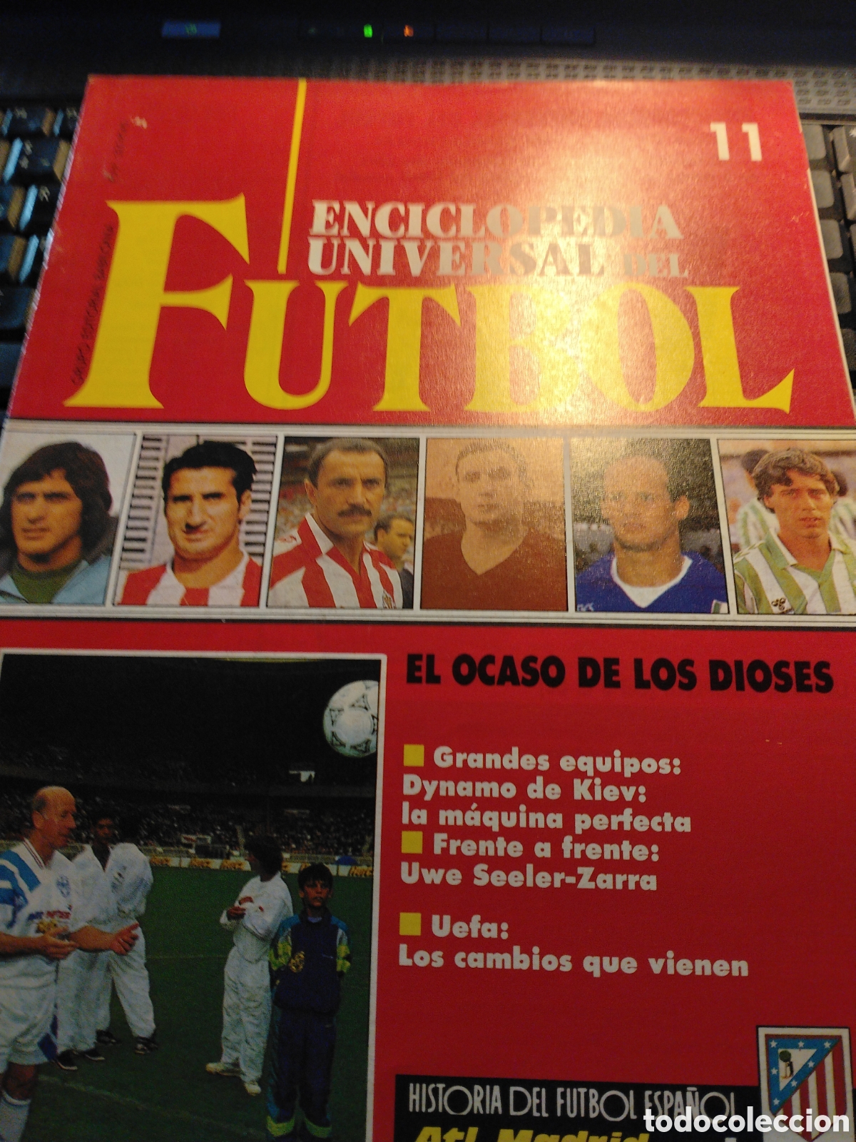 Coleccionismo deportivo: ENCICLOPEDIA UNIVERSAL DE FUTBOL - FASC&Iacute;CULO 11 - EDITORIAL BABILONIA 1991 - SIN POSTER.