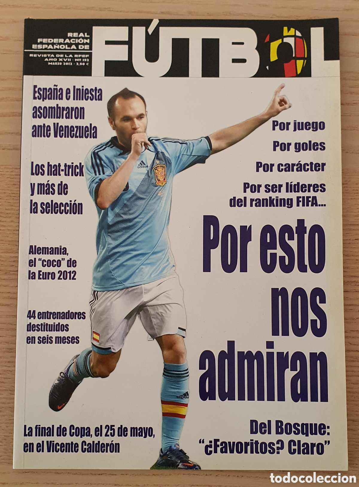 Sports collectibles: Revista RFEF marzo 2012