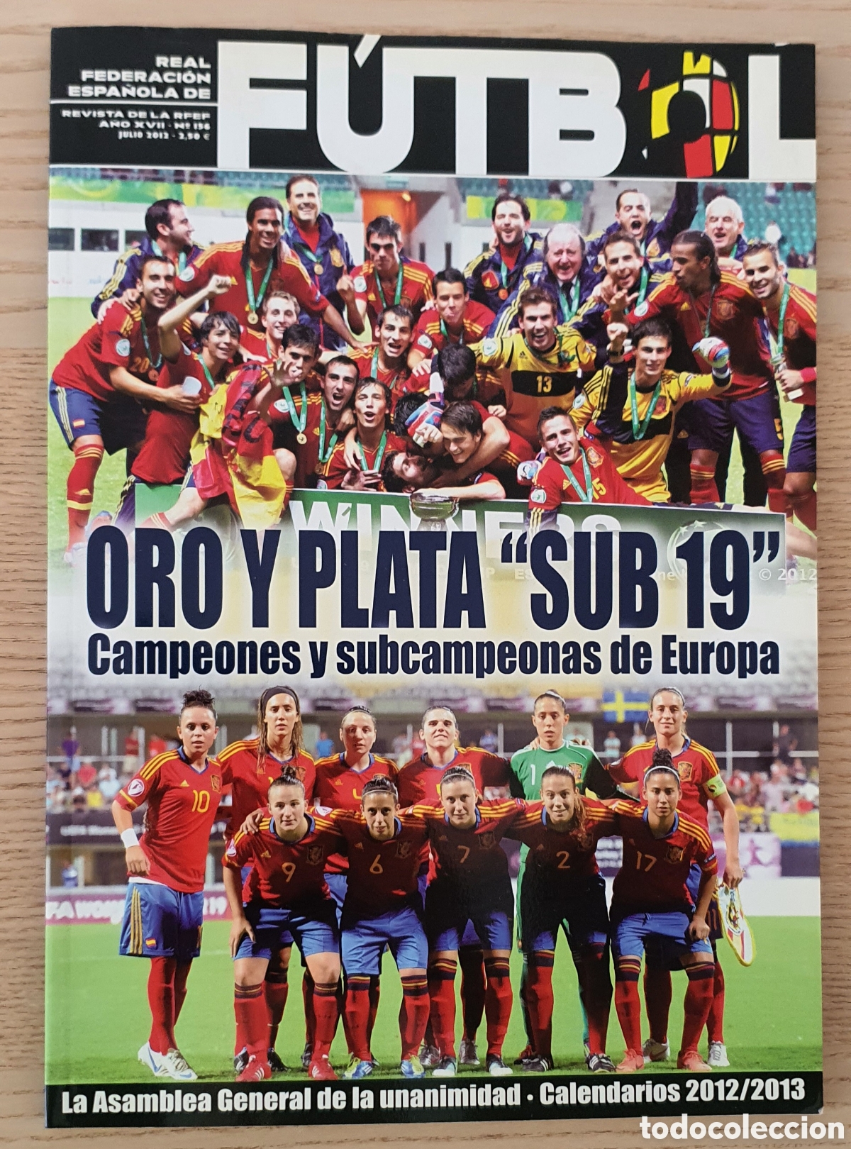 Collezionismo sportivo: Revista RFEF julio 2012