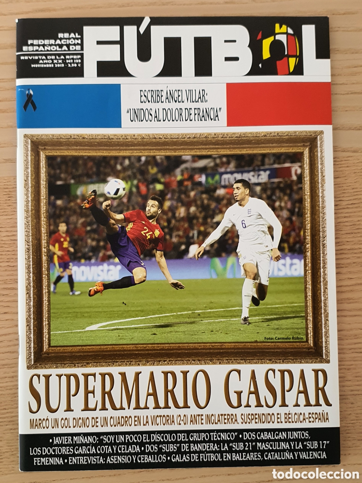 Collezionismo sportivo: Revista RFEF noviembre 2015