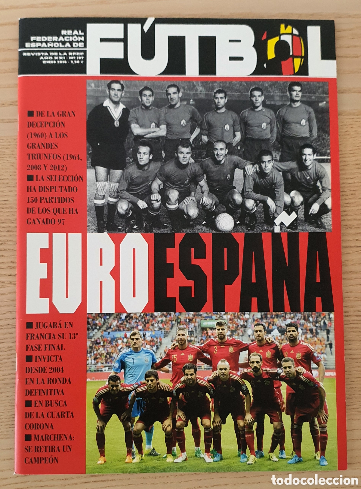 Collezionismo sportivo: Revista RFEF enero 2016
