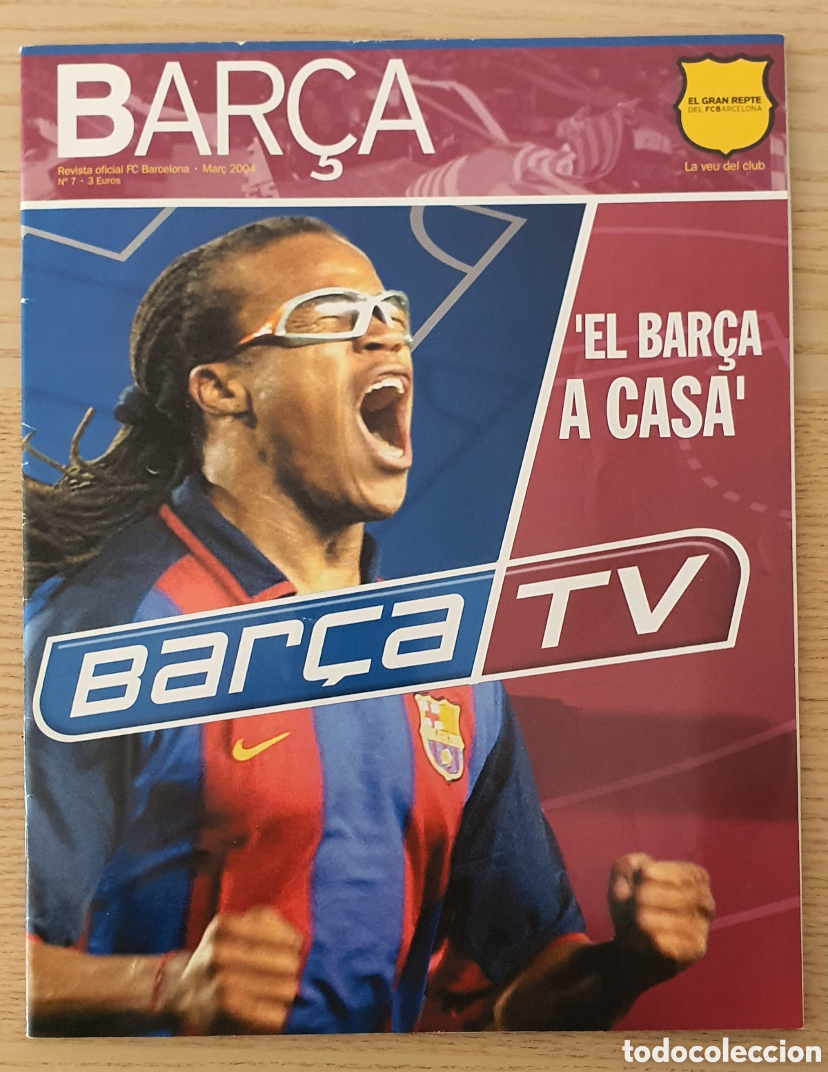 Coleccionismo deportivo: Revista Bar&ccedil;a mar&ccedil; 2004 - Foto 1