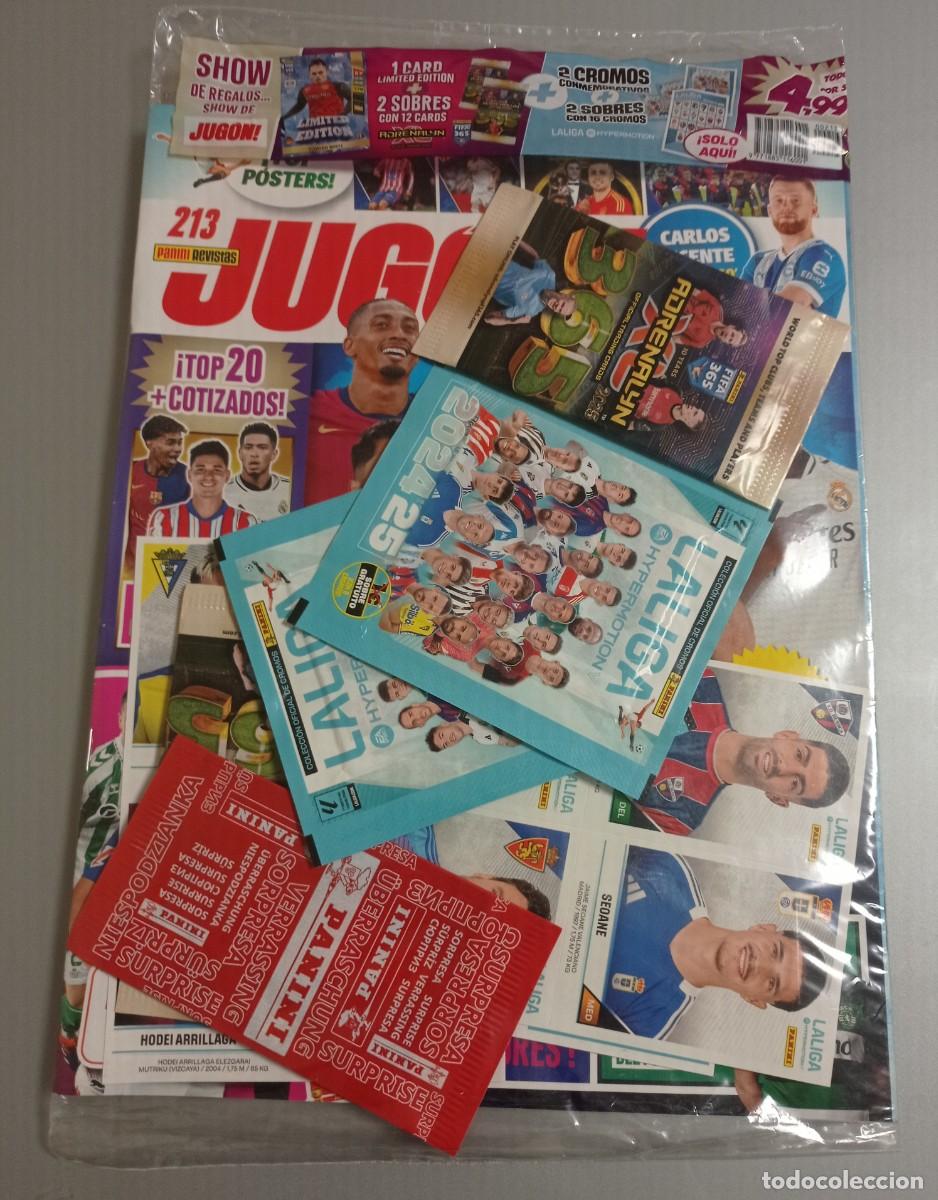 Collezionismo sportivo: REVISTA JUGON 213 PRECINTADA