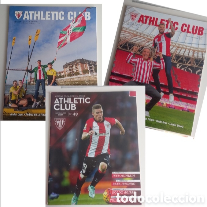 Collectionnisme sportif: REVISTA ATHLETIC. LOTE DE TRES N&Uacute;MEROS