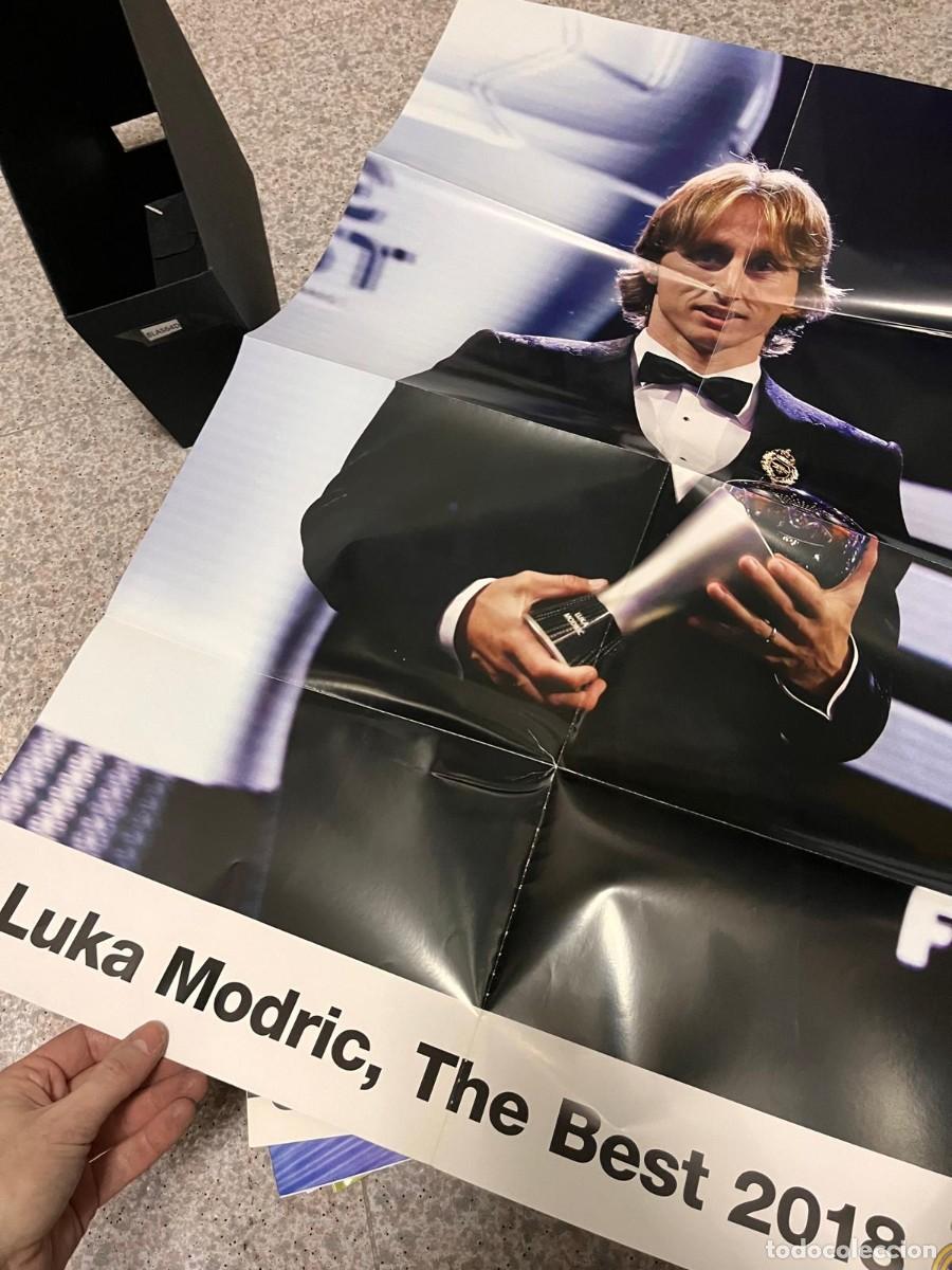 Coleccionismo deportivo: BLAS64D P&Oacute;STER DE REVISTA HALA (REAL) MADRID, Luka Modric, The Best 2018