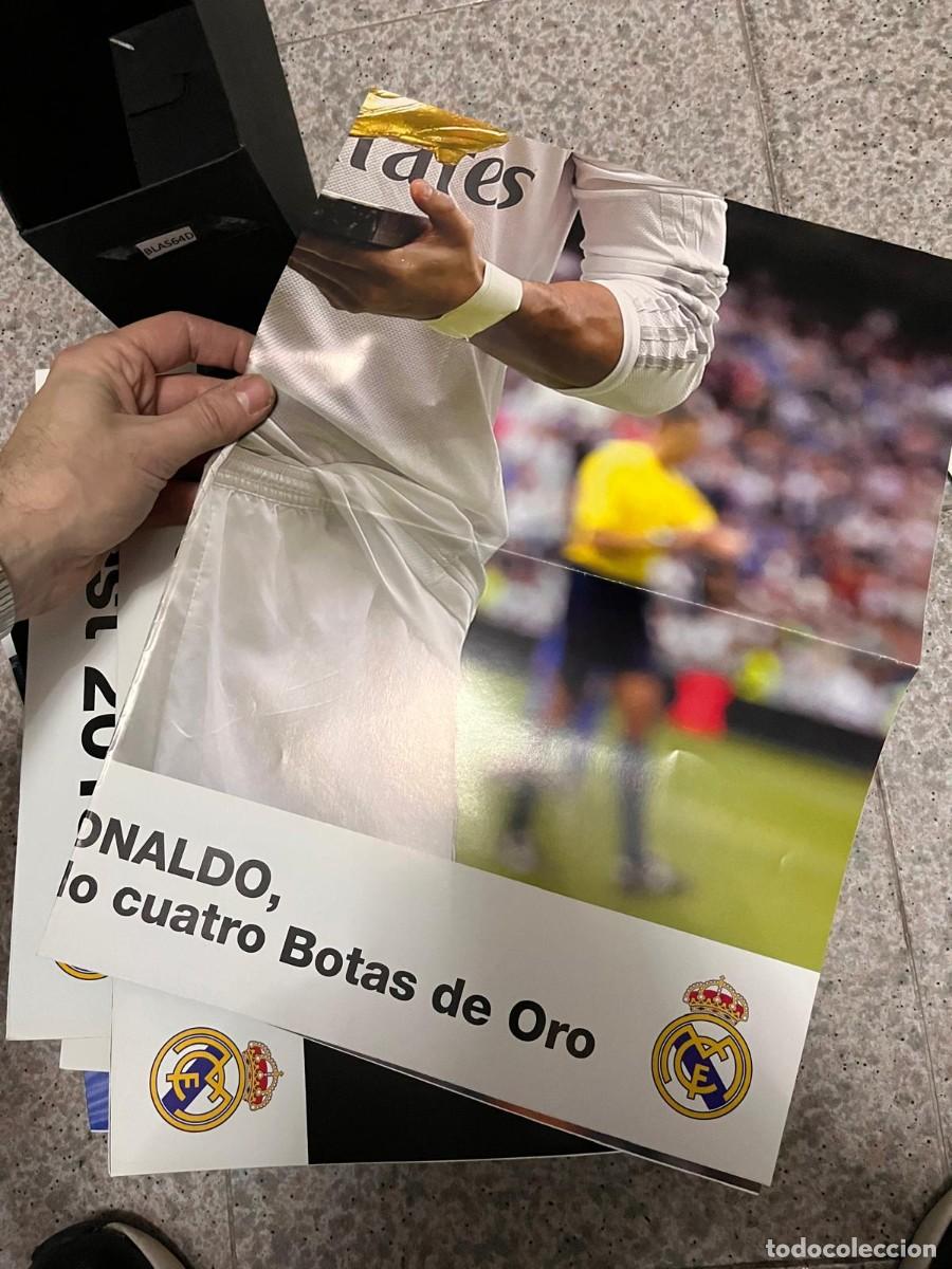 Collezionismo sportivo: BLAS64D P&Oacute;STER DE REVISTA HALA (REAL) MADRID, RONALDO, cuatro Botas de Oro