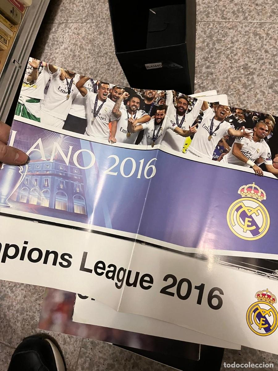 Collezionismo sportivo: BLAS64D P&Oacute;STER DE REVISTA HALA (REAL) MADRID, CHAMPIONS LEAGUE 2016