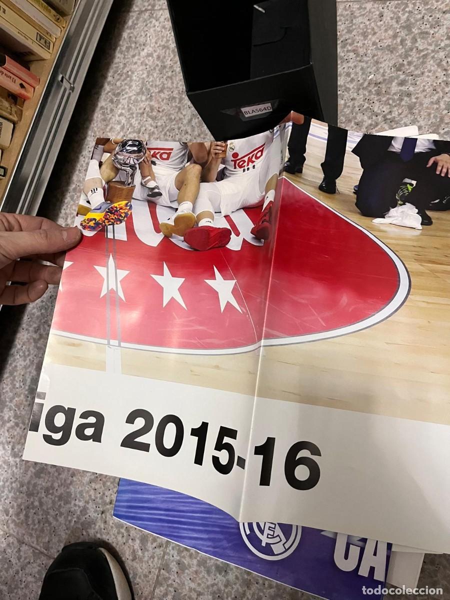 Collezionismo sportivo: BLAS64D P&Oacute;STER DE REVISTA HALA (REAL) MADRID, LIGA 2015-2016