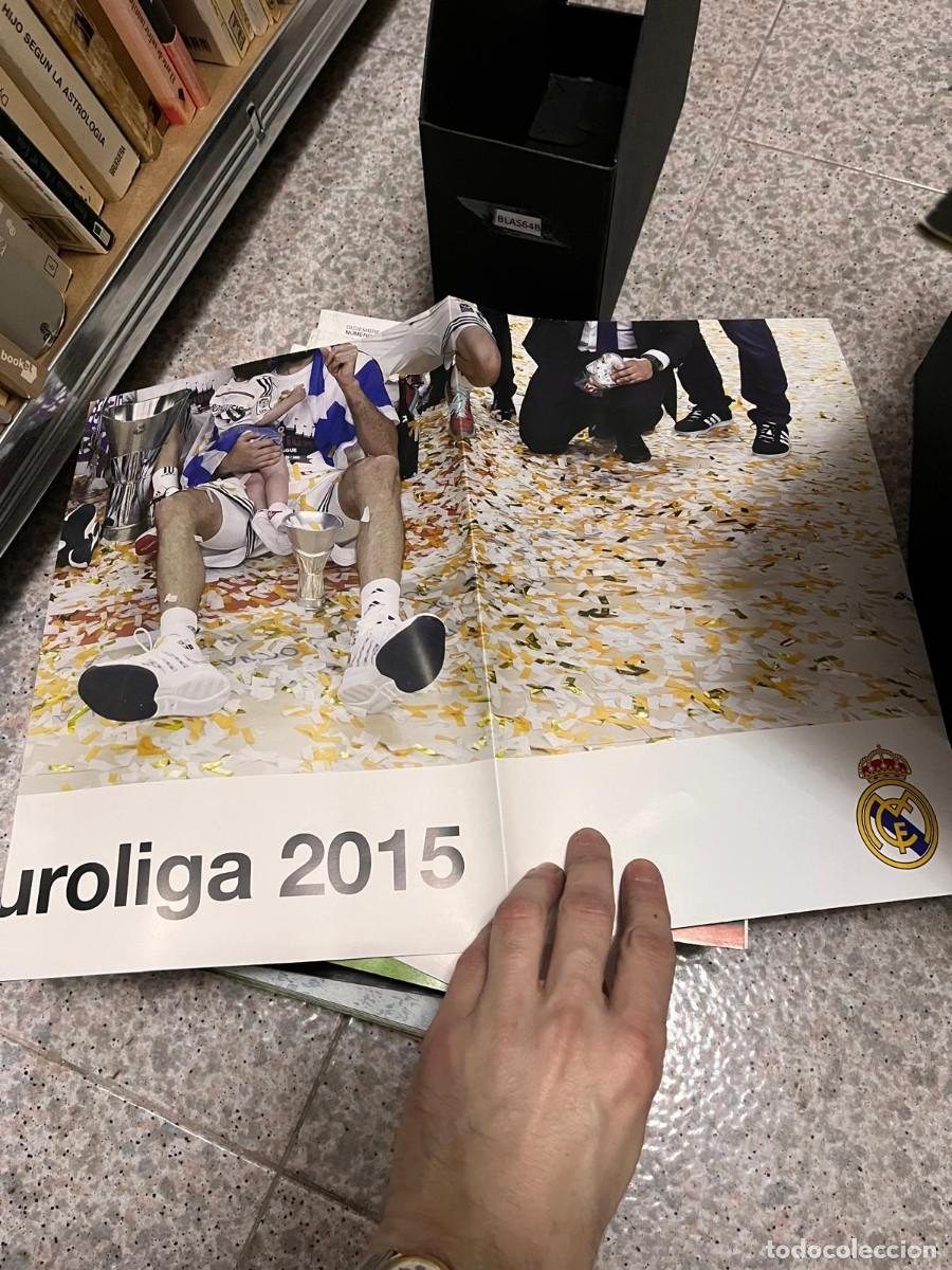 Collezionismo sportivo: BLAS64B P&Oacute;STER DE REVISTA HALA (REAL) MADRID, EUROLIGA 2015
