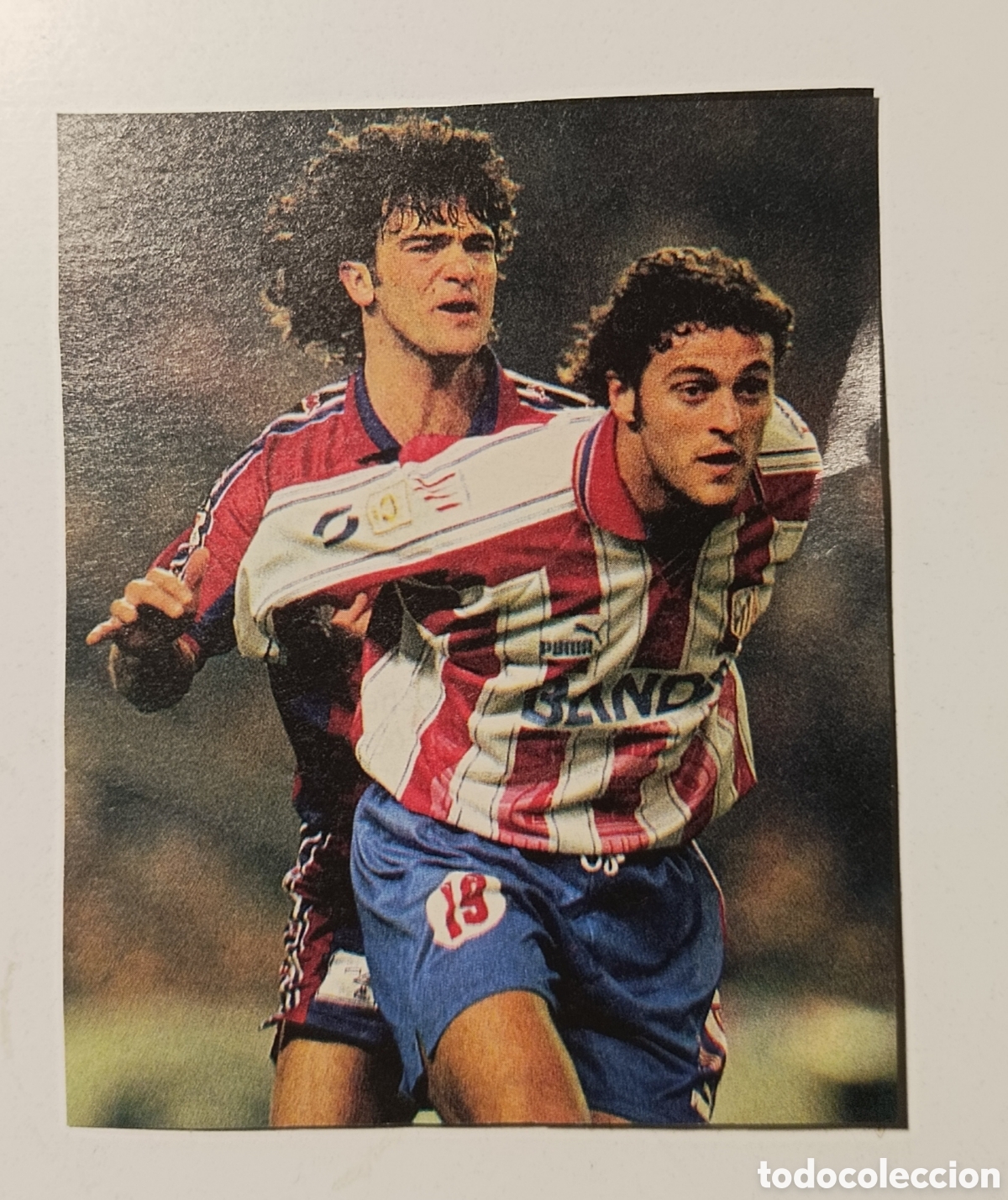 Coleccionismo deportivo: KIKO NARVAEZ ATLETICO MADRID recorte de revista temporada 1997