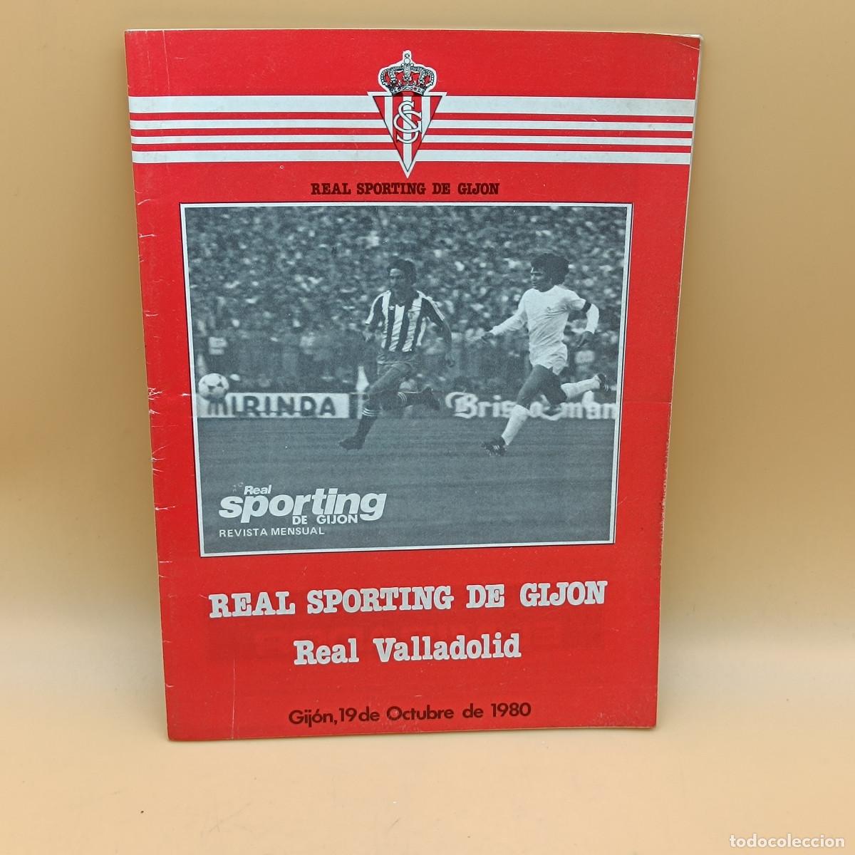 Coleccionismo deportivo: BOLETIN INFORMATIVO REAL SPORTING DE GIJON. OCTUBRE 1980. MYJ.