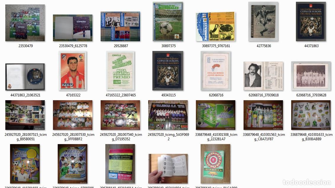 Coleccionismo deportivo: FUTBOL TEMAS VARIADOS - GRAN LOTE.