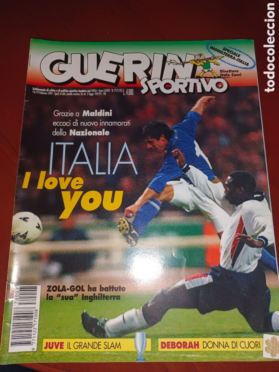 Coleccionismo deportivo: REVISTA FUTBOL ITALIA GUERIN SPORTIVO.N&deg;7. 1997. 84 PAGINAS. EXCELENTE. SIN INSERTO JUVENTUS