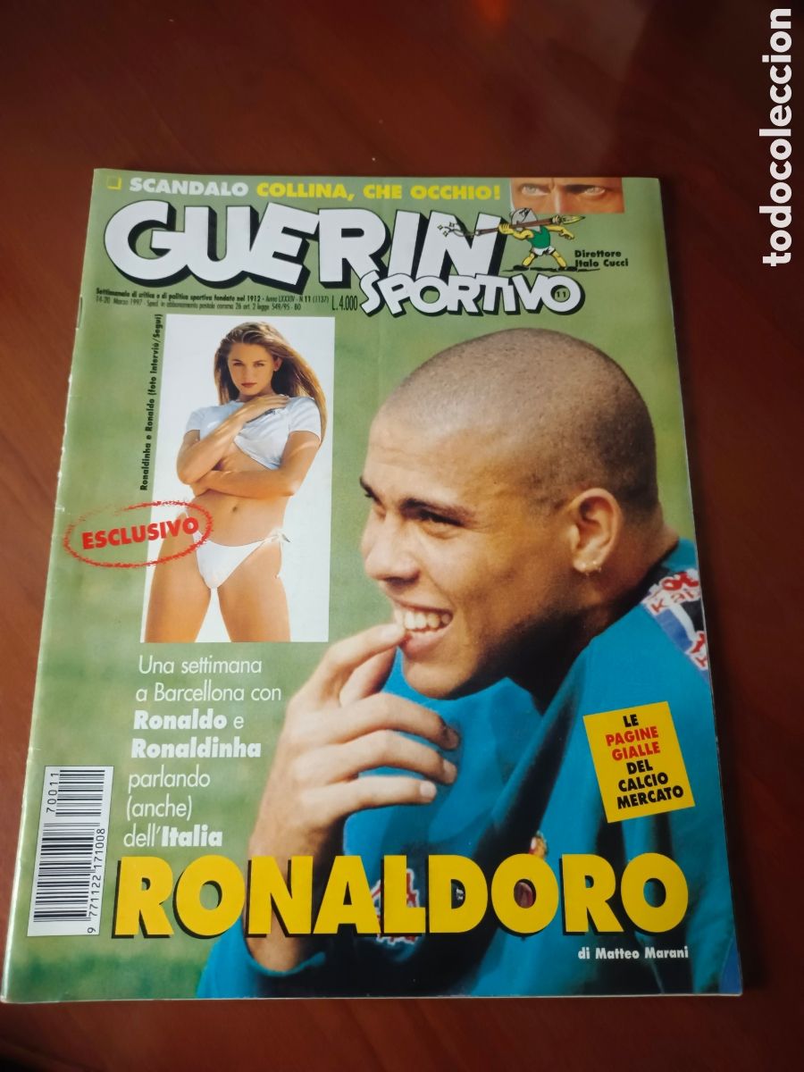 Coleccionismo deportivo: REVISTA FUTBOL ITALIA GUERIN SPORTIVO.N&deg;11. 1997. 100 PAGINAS. EXCELENTE ESTADO