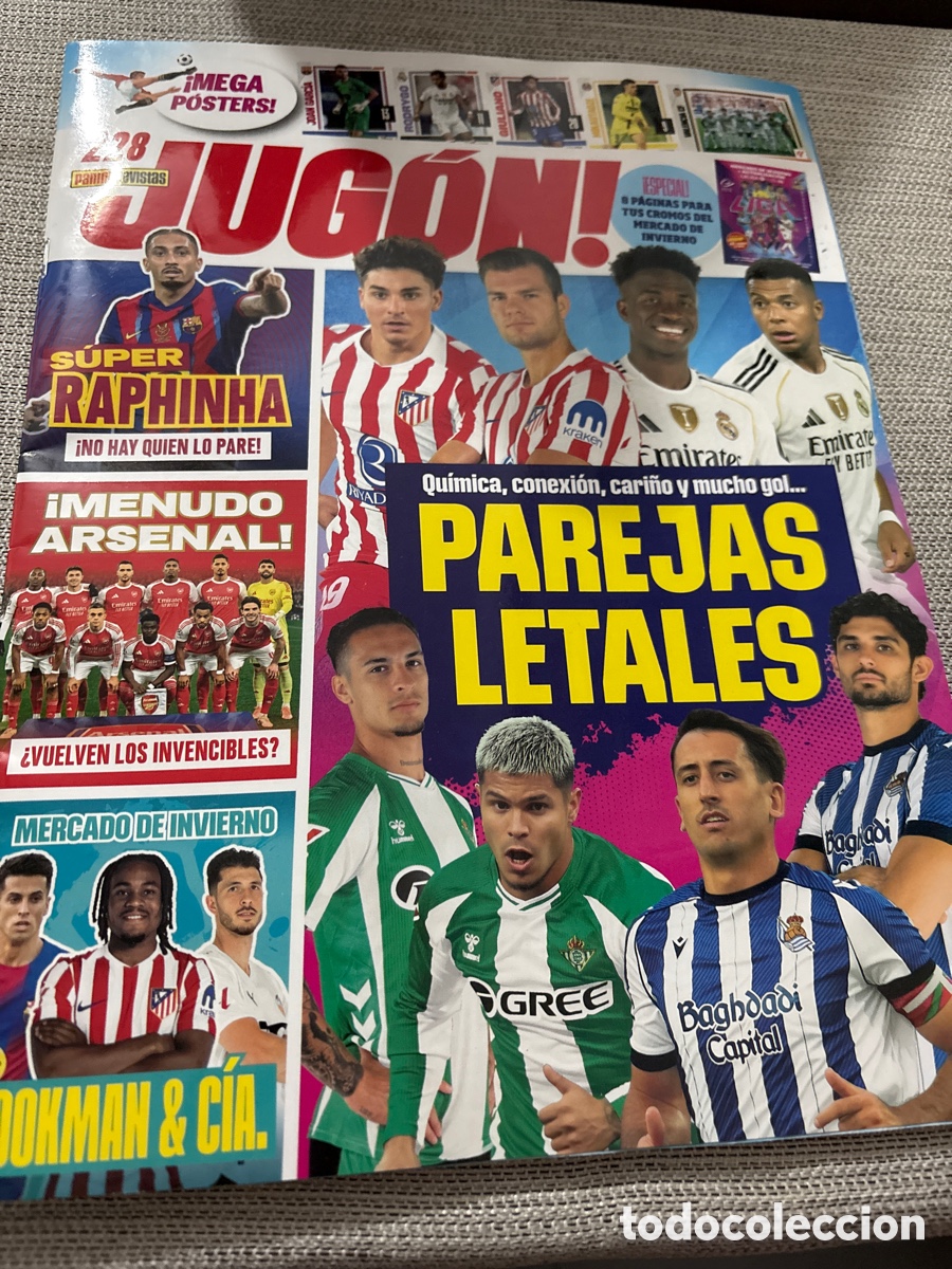 Collectionnisme sportif: Revista jug&oacute;n 228. SIN CROMOS