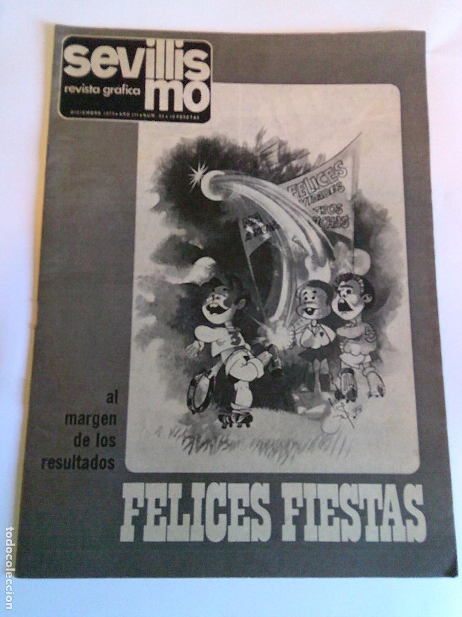 Sammelleidenschaft Sport: Revista Grafica Sevillismo Diciembre 1973 N&ordm; 33 Al margen de los resultados