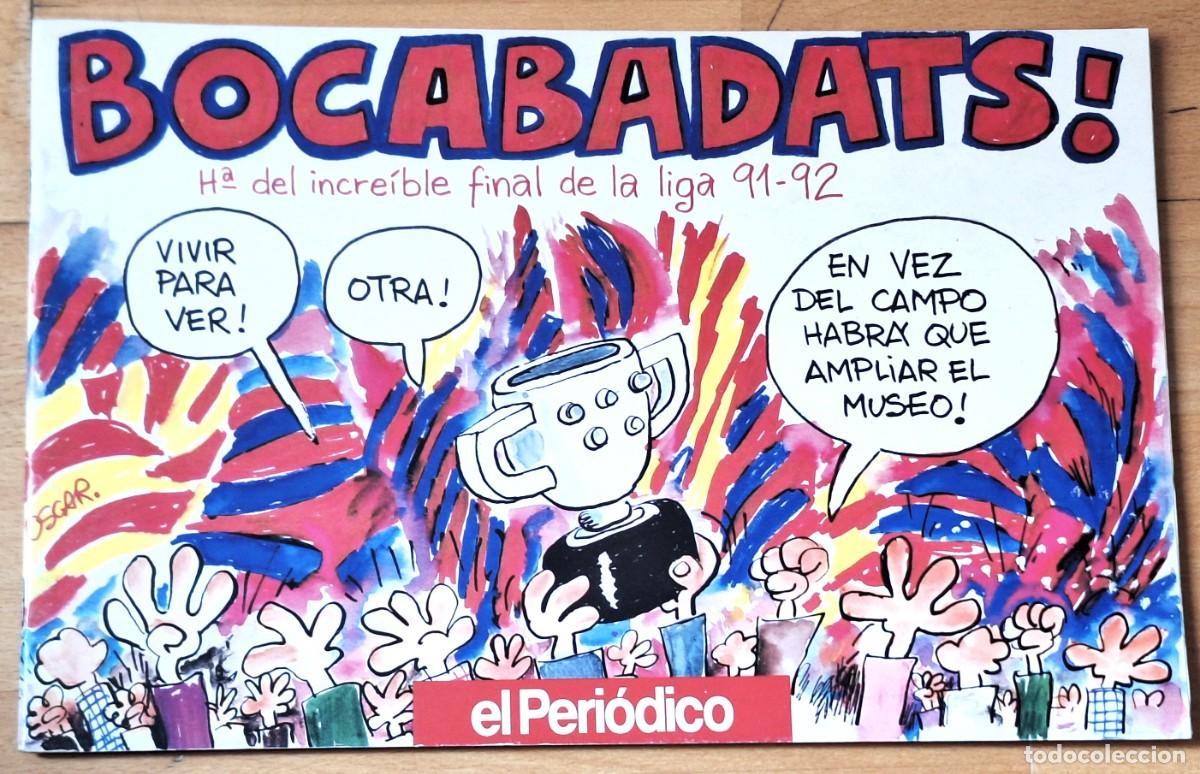 Coleccionismo deportivo: ! BOCABADATS ! - TIRAS COMICAS OSCAR NEBREDA - EL PERIODICO TEMP. 1991/92 - BUEN ESTADO