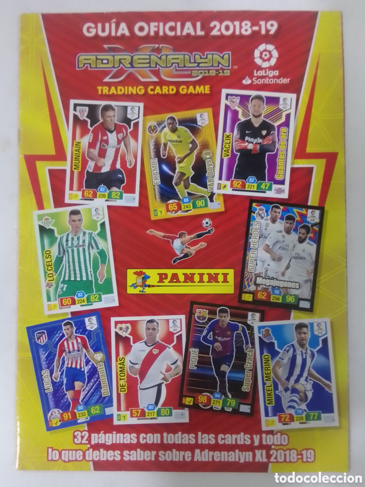 Sports collectibles: Guia Oficial Adrenalyn XL 2018-19.